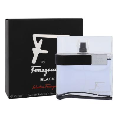 Salvatore Ferragamo F by Ferragamo Black Eau de Toilette uomo 100 ml