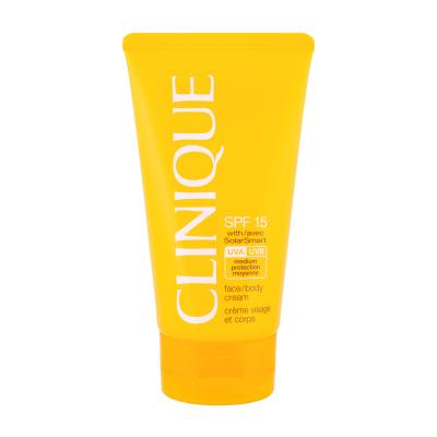 Clinique Sun Care Face Body Cream SPF15 Protezione solare corpo donna 150 ml