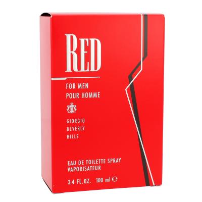 Giorgio Beverly Hills Red For Men Eau de Toilette uomo 100 ml