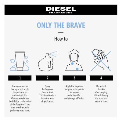 Diesel Only The Brave Eau de Toilette uomo 125 ml