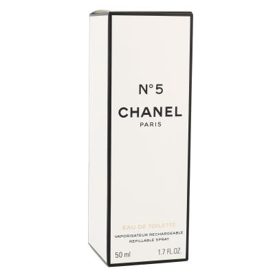 Chanel N°5 Eau de Toilette donna Ricaricabile 50 ml