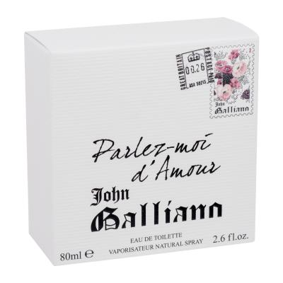 John Galliano Parlez-Moi d´Amour Eau de Toilette donna 80 ml