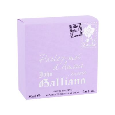 John Galliano Parlez-Moi d´Amour Encore Eau de Toilette donna 80 ml