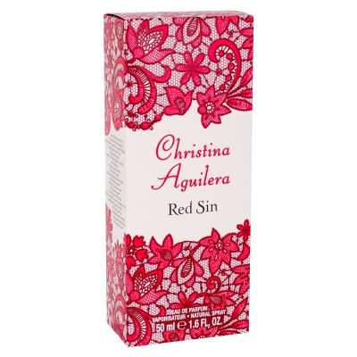 Christina Aguilera Red Sin Eau de Parfum donna 50 ml