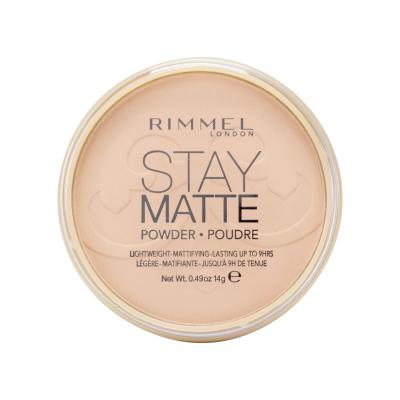 Rimmel London Stay Matte Cipria donna 14 g Tonalità 004 Sandstorm