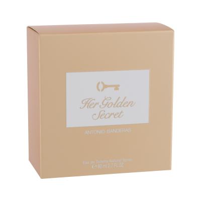 Antonio Banderas Her Golden Secret Eau de Toilette donna 80 ml
