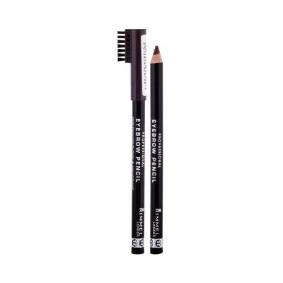 Rimmel London Professional Eyebrow Pencil Matita sopracciglia donna 1,4 g Tonalità 001 Dark Brown