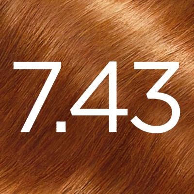 L&#039;Oréal Paris Excellence Creme Triple Protection Tinta capelli donna 48 ml Tonalità 7,43 Dark Copper Gold Blonde