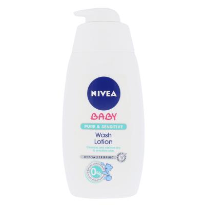 Nivea Baby Pure & Sensitive Wash Lotion Gel detergente bambino 500 ml