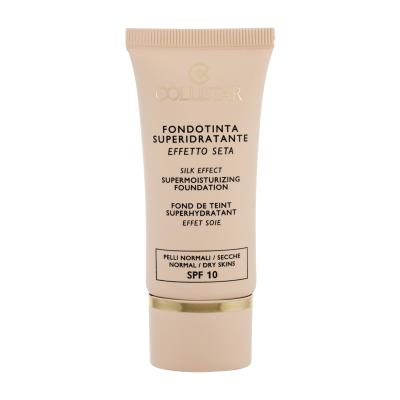 Collistar Silk Effect Supermoisturizing Foundation SPF10 Fondotinta donna 30 ml Tonalità 3 Peach
