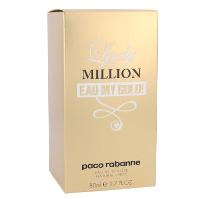 Paco Rabanne Lady Million Eau My Gold! Eau de Toilette donna 80 ml