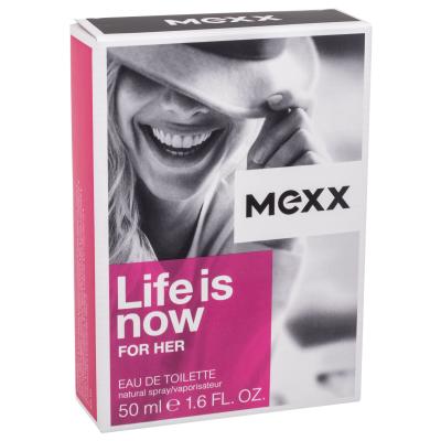 Mexx Life Is Now For Her Eau de Toilette donna 50 ml