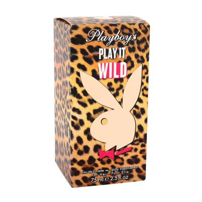 Playboy Play It Wild For Her Eau de Toilette donna 75 ml