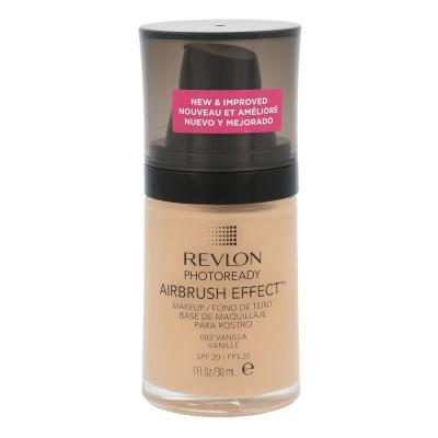 Revlon Photoready Airbrush Effect SPF20 Fondotinta donna 30 ml Tonalità 002 Vanilla