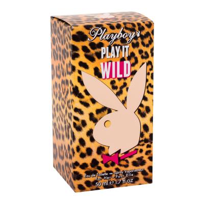 Playboy Play It Wild For Her Eau de Toilette donna 50 ml