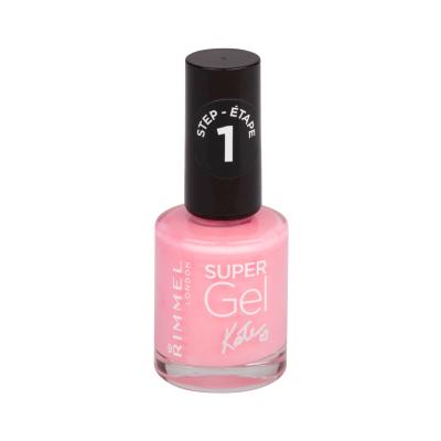 Rimmel London Super Gel STEP1 Smalto per le unghie donna 12 ml Tonalità 022 Angel Wing