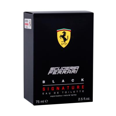 Ferrari Scuderia Ferrari Black Signature Eau de Toilette uomo 75 ml