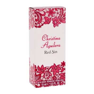 Christina Aguilera Red Sin Eau de Parfum donna 15 ml