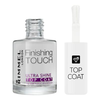 Rimmel London Finishing Touch Ultra Shine Top Coat Smalto per le unghie donna 12 ml