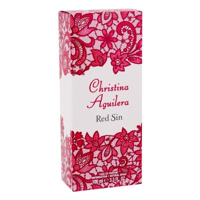 Christina Aguilera Red Sin Eau de Parfum donna 100 ml