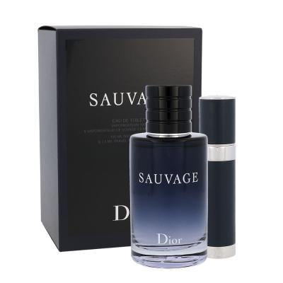 Dior Sauvage Pacco regalo Eau de Toilette 100 ml + Eau de Toilette 7,5 ml