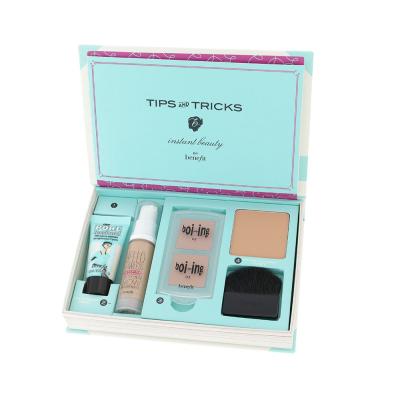 Benefit Hello Flawless SPF25 Pacco regalo base make up 7,5 ml + fondotinta Hello Flawless Honey 7 ml + correttore 1,5 g 02 + correttore 1,5 g 03 + cipria Hello Flawless Honey 4 g + pennello