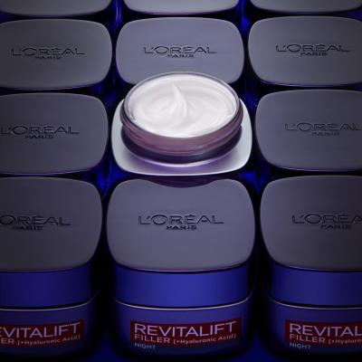 L&#039;Oréal Paris Revitalift Filler HA Crema notte per il viso donna 50 ml