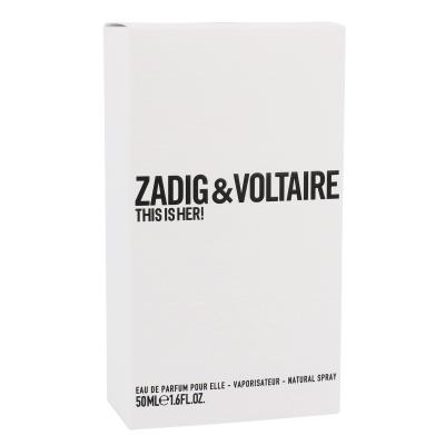 Zadig &amp; Voltaire This is Her! Eau de Parfum donna 50 ml