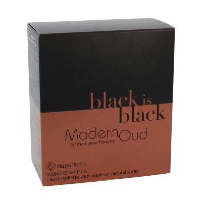 Nuparfums Black is Black Modern Oud Eau de Toilette uomo 100 ml