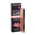 Makeup Revolution London Retro Luxe Matte Lip Kit Pacco regalo rossetto liquido 5,5 ml + matita contouring per occhi 1 g