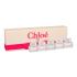 Chloé Mini Set 2 Pacco regalo eau de parfum Chloe 2x 5 ml + eau de toilette L´Eau de Chloe 5 ml + eau de toilette Roses de Chloe 2x 5 ml