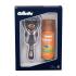 Gillette Fusion Proglide Flexball Pacco regalo rasoio 1 pz + gel da barba Fusion5 Ultra Sensitive 75 ml