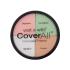 Wet n Wild CoverAll Concealer Palette Correttore donna 6,5 g