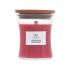 WoodWick Crimson Berries Candela profumata 85 g