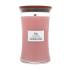 WoodWick Pressed Blooms & Patchouli Candela profumata 610 g