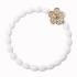 By Eloise London Bling Charms Daisy Flower Elastico per capelli donna 1 pz Tonalità White
