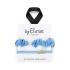 By Eloise London Set Blue Skies Elastico per capelli donna 1 pz