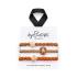 By Eloise London Set Sunset Safari Elastico per capelli donna 1 pz