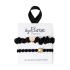 By Eloise London Set The Black Elastico per capelli donna 1 pz