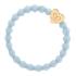By Eloise London Gold Heart Elastico per capelli donna 1 pz Tonalità Sky Blue