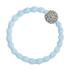 By Eloise London Bling Charms Disco Ball Elastico per capelli donna 1 pz Tonalità Sky Blue