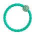 By Eloise London Bling Charms Disco Ball Elastico per capelli donna 1 pz Tonalità Emerald Green