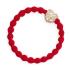 By Eloise London Bling Charms Diamanté Bubble Heart Elastico per capelli donna 1 pz Tonalità Cherry Red