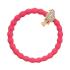 By Eloise London Bling Charms Gold Diamanté Bird Elastico per capelli donna 1 pz Tonalità Neon Peach