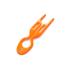 Fiona Franchimon Nº1 Hairpin Fermaglio per capelli donna Tonalità Tangerine Orange Set