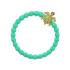 By Eloise London Bling Charms Gold Diamanté Turtle Elastico per capelli donna 1 pz Tonalità Apple Green