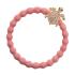 By Eloise London Bling Charms Gold Diamanté Turtle Elastico per capelli donna 1 pz Tonalità Coral