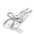 Fiona Franchimon Nº1 Hairpin Steel Crystals By Swarovski Fermaglio per capelli donna 1 pz Tonalità White Gold Finish
