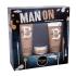 Tigi Bed Head Men Clean Up Pacco regalo shampoo 250 ml + balsamo Clean Up Peppermint 200 ml + cera per capelli Matte Separation Wax 85 g