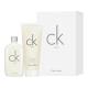 Calvin Klein CK One SET1 Pacco regalo Eau de Toilette 50 ml + 100 ml doccia gel